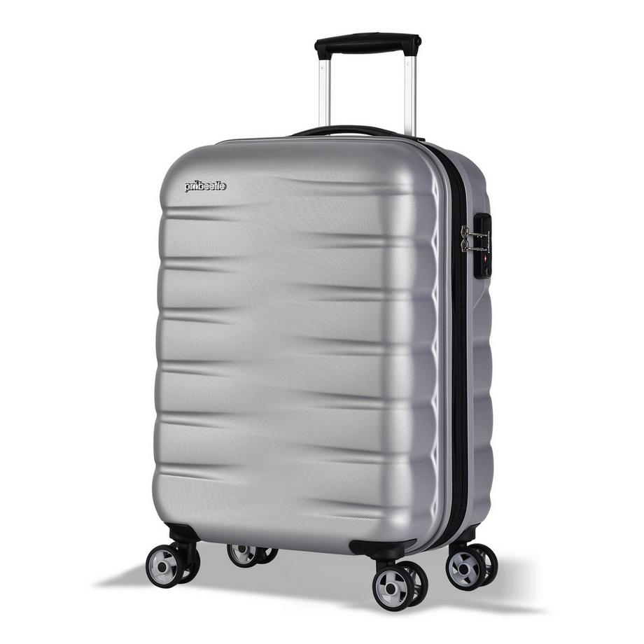 Probeetle by Eminent  Voyager VII Expandable Handgepäck Koffer 4 Rollen Silber 