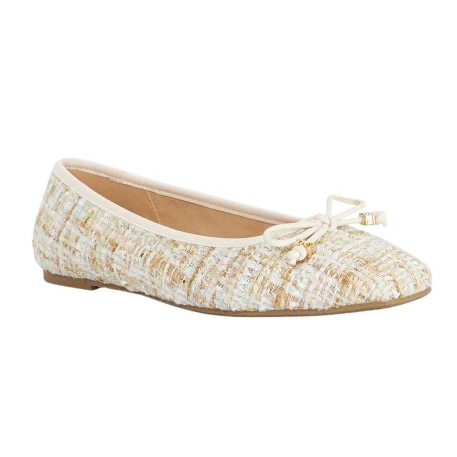 Dune London Ballerines en Tweed  