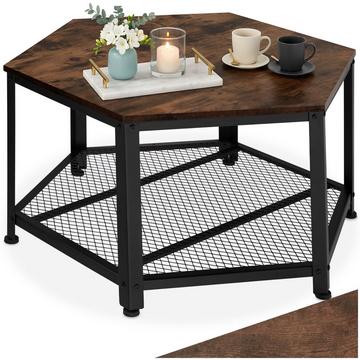 Table basse salon NORWICH style industriel