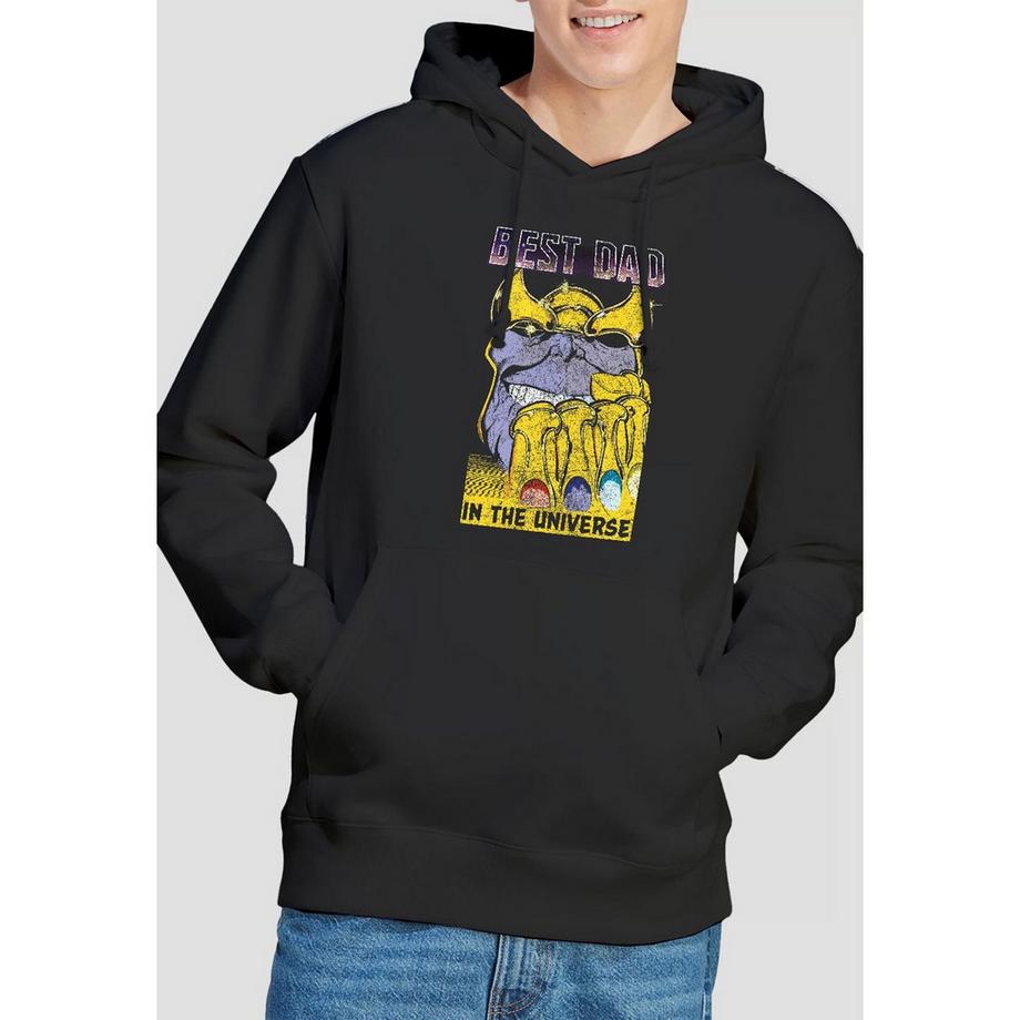 AVENGERS Best Dad Felpa con cappuccio  