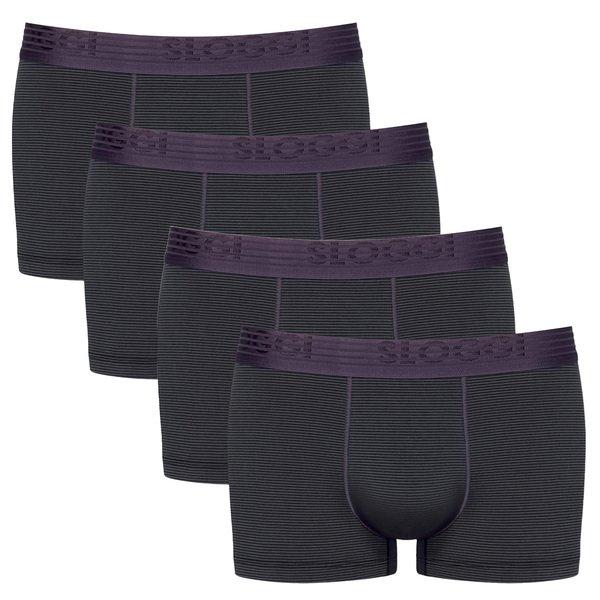 Sloggi Herren Hipster Unterwäsche – 4er Pack Aus Bio-Baumwolle