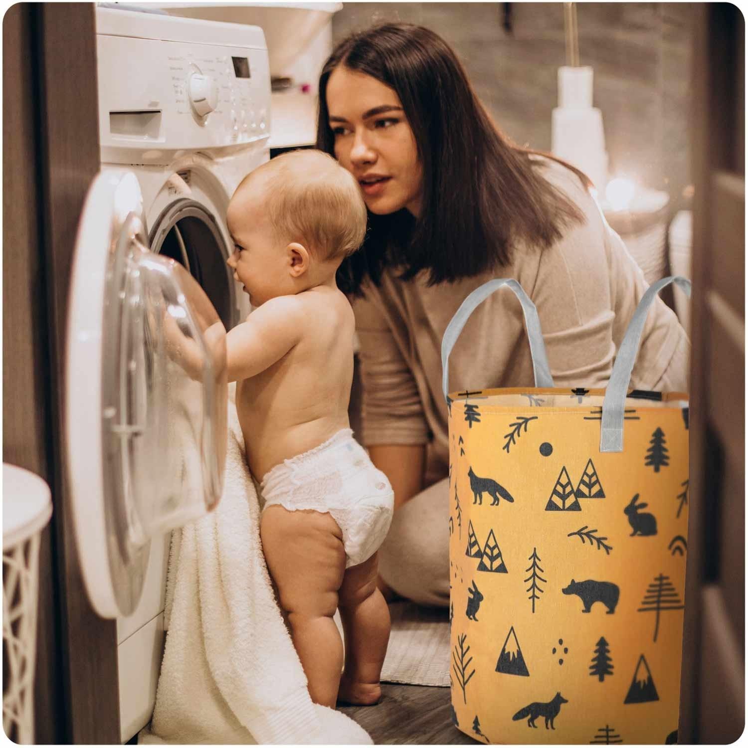 B2X Spielzeugkorb Nukido - Orange  