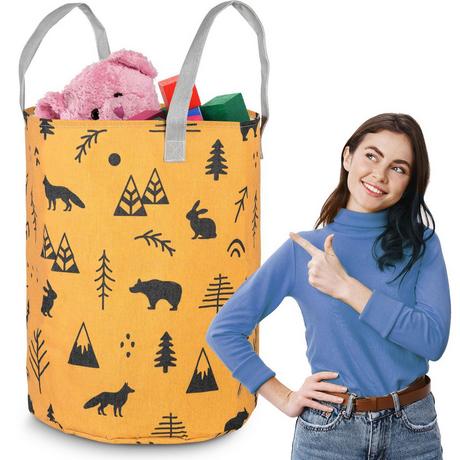 B2X Spielzeugkorb Nukido - Orange  