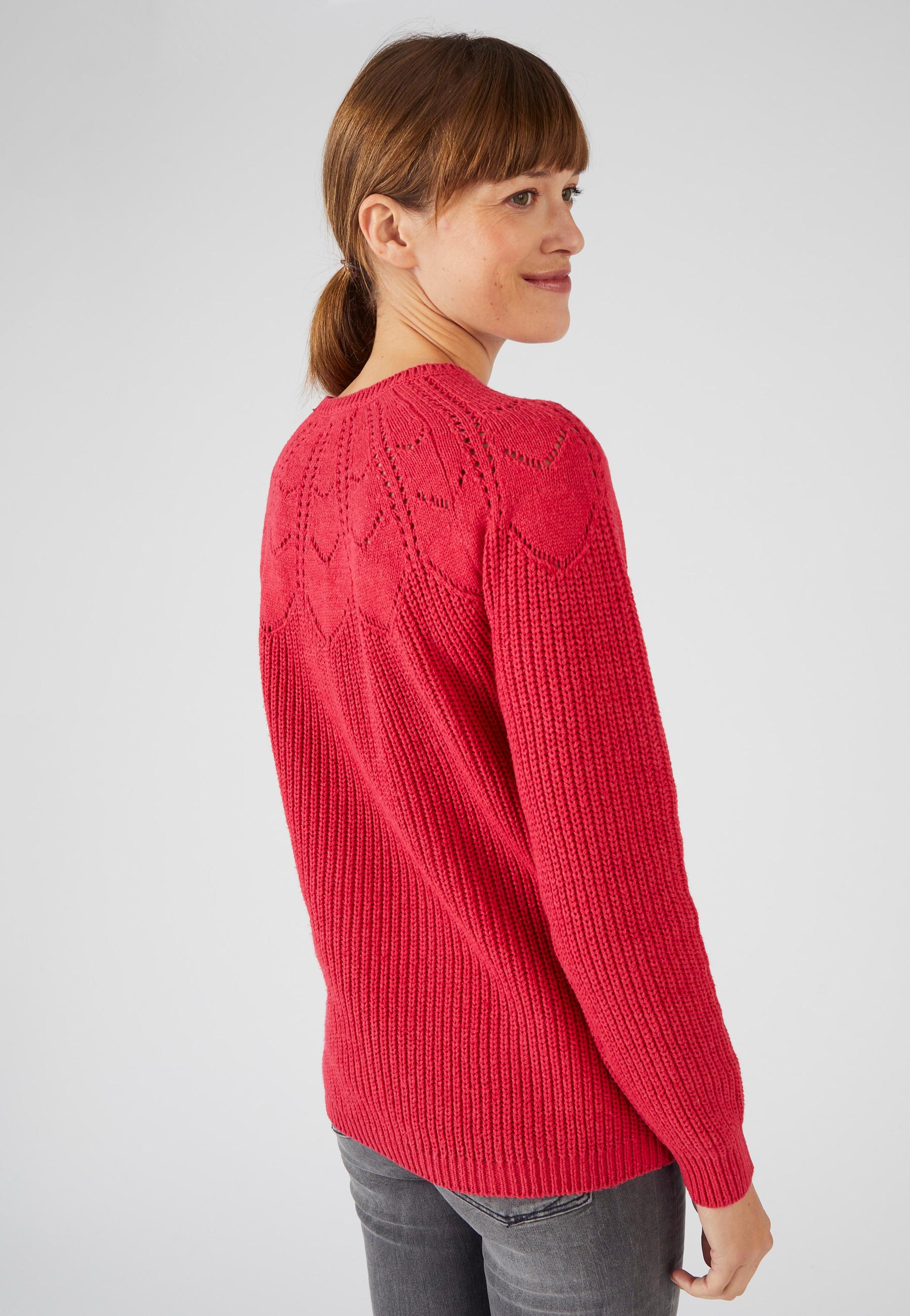 Damart  Pullover mit Ajour-Details. 