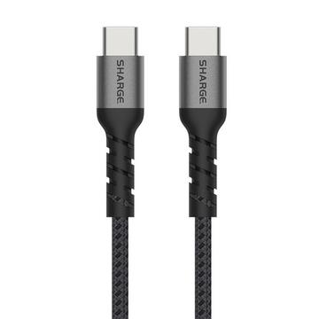 USB-C auf USB-C 100W Geflochten Kabel