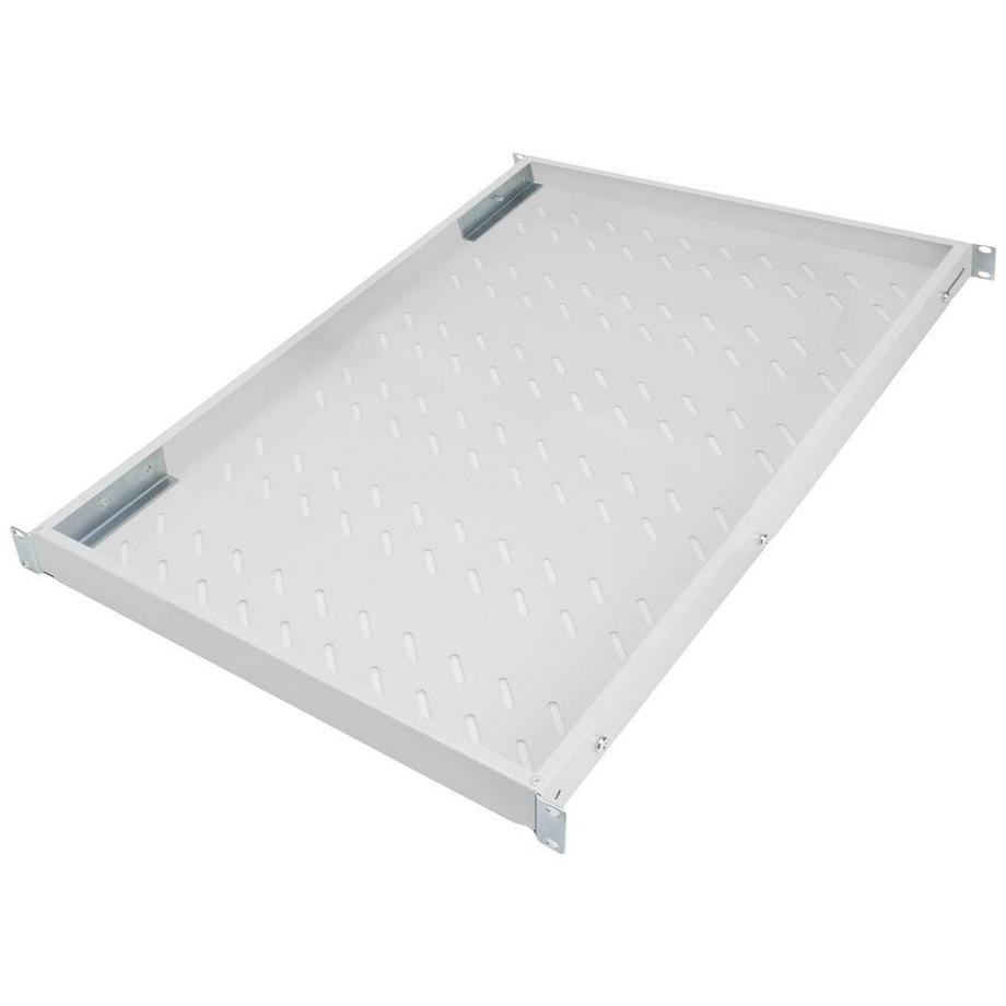 Digitus  Professional Fachboden mit variablen Befestigungsschienen zum Festeinbau in 483 mm (19″)-Schränke 