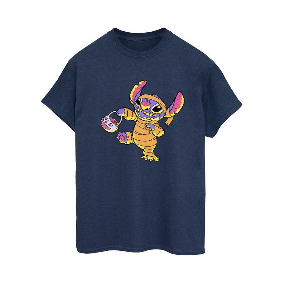 Lilo & Stitch Trick Or Treat Pumpkinhead T-Shirt  