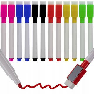 Maaleo Crayons de couleur avec champignons de suppression et aimant - 12 pcs  