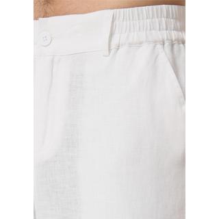 CASH-MERE.CH Pantalon Chino Long en Lin  