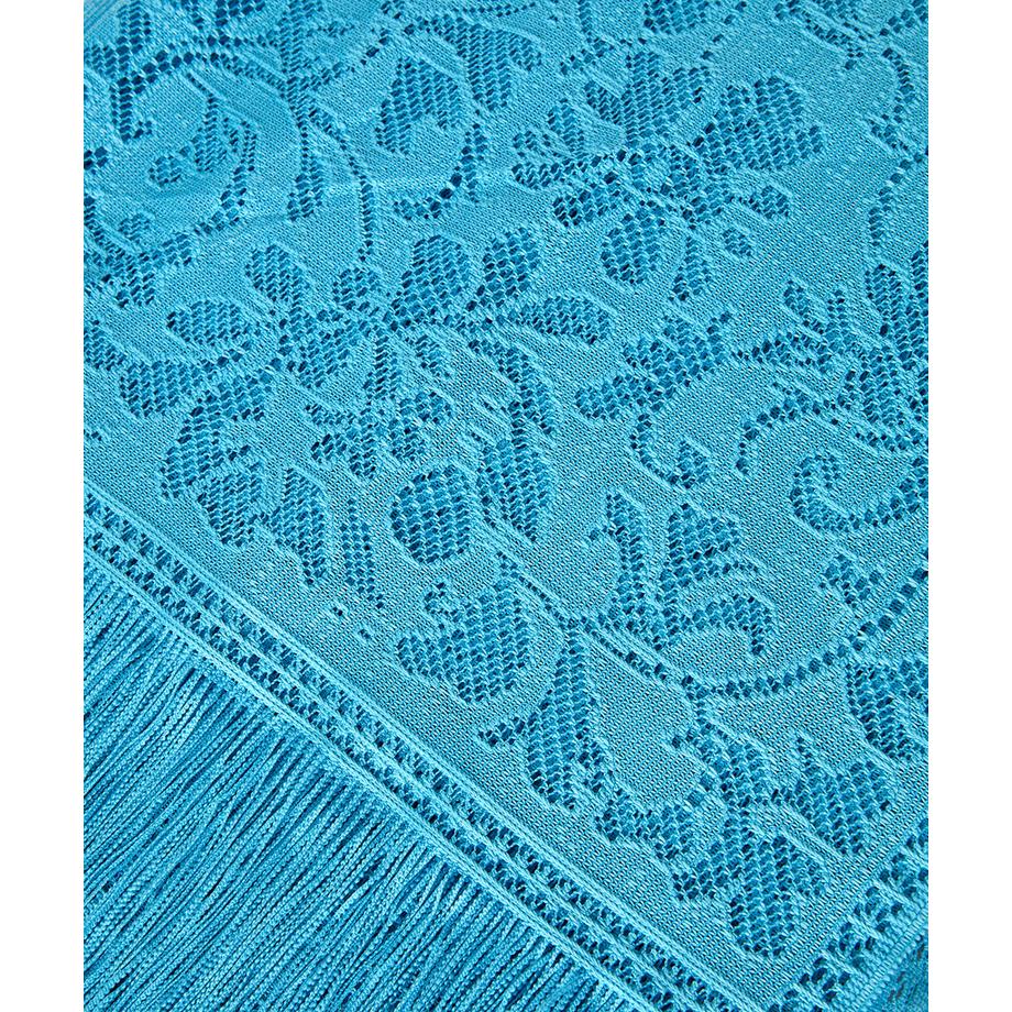 Joe Browns Sciarpa Estiva con Bordo in Pizzo e Nappe  