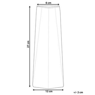 Beliani Dekoration aus Glas Modern LILAIA  