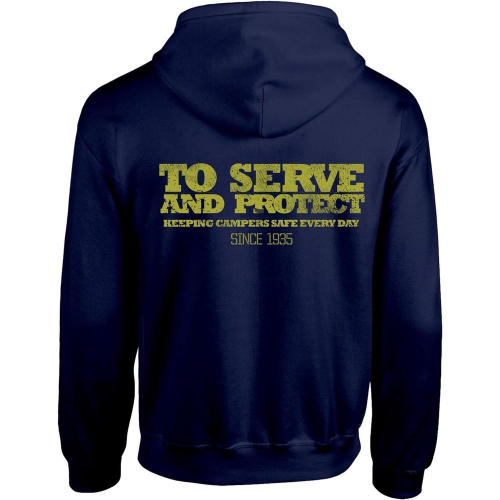 Friday The 13th Crystal Lake Police Felpa con Cappuccio  