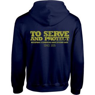 Friday The 13th Crystal Lake Police Felpa con Cappuccio  