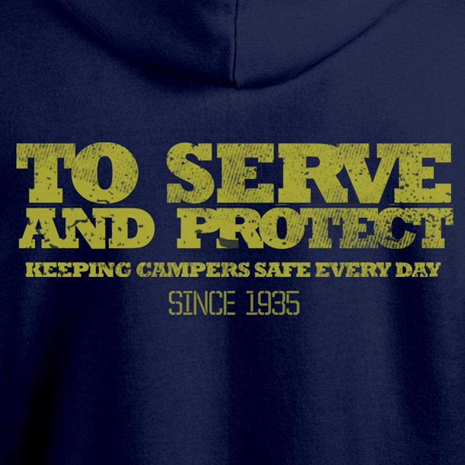 Friday The 13th Crystal Lake Police Felpa con Cappuccio  