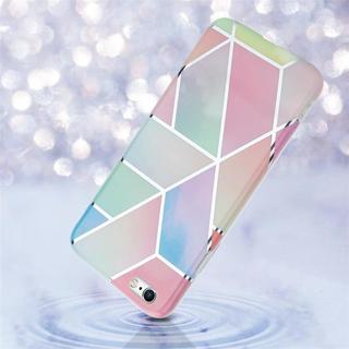 Cadorabo  Housse compatible avec Apple iPhone 6 / 6S - Coque de protection en silicone TPU avec motif mosaïque 