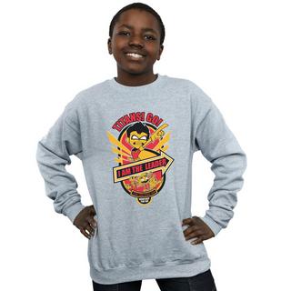 DC COMICS  Teen Titans Go I Am The Leader Sweatshirt 