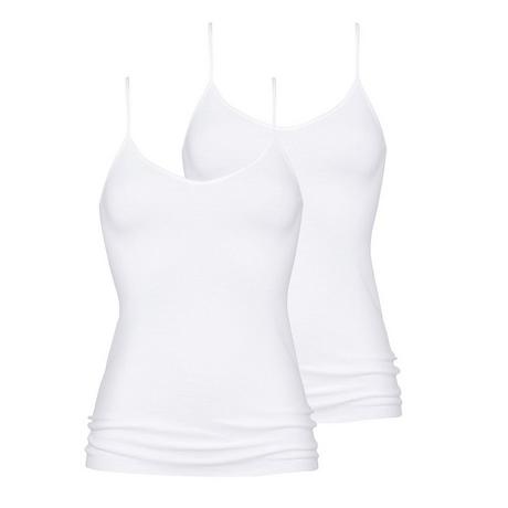 mey Noblesse Confezione da 2 Top con Spalline Sottili  