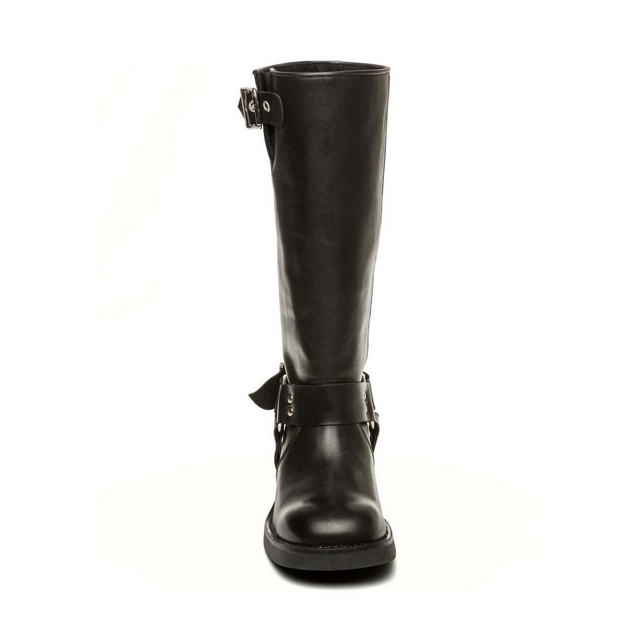 STEVE MADDEN Beau Bottes à Bout Rond Mi-Mollet  