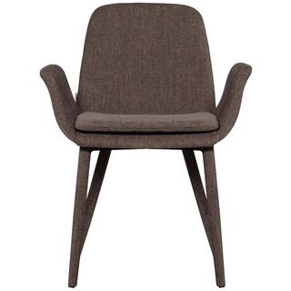 mutoni Fauteuil Curve 2 marron  