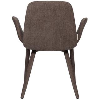 mutoni Fauteuil Curve 2 marron  