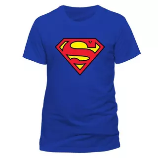 SUPERMAN TShirt LOGO  Bleu