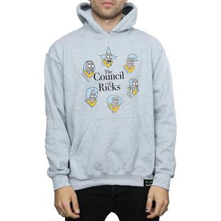 Rick And Morty  Council Of Ricks Kapuzenpullover 