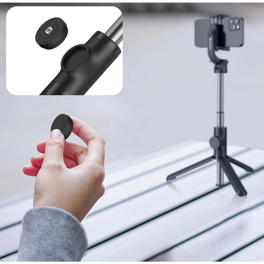 SWISSTEN  Asta da selfie Bluetooth nero Swissten 
