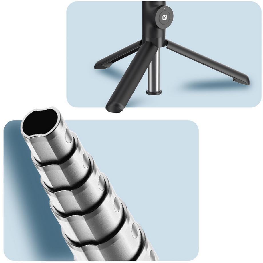 SWISSTEN  Asta da selfie Bluetooth nero Swissten 