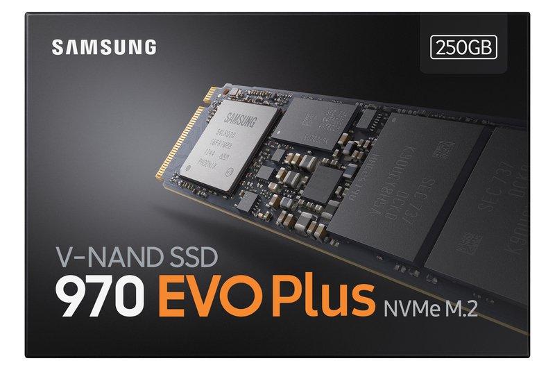 SAMSUNG  970 EVO Plus NVMe M.2 SSD 250 GB 