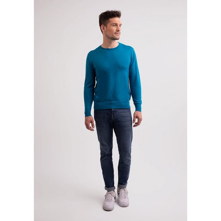 CASH-MERE.CH Kaschmir Rundhals Pullover  