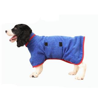 Northio  Peignoir pour chien - bleu - taille m 