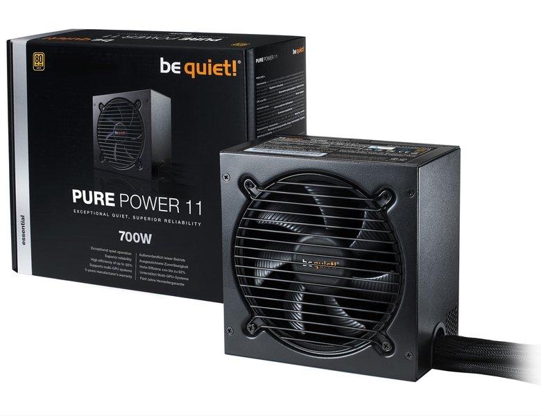 BE QUIET!  ! Pure Power 11 700W alimentatore per computer 20+4 pin ATX ATX Nero 