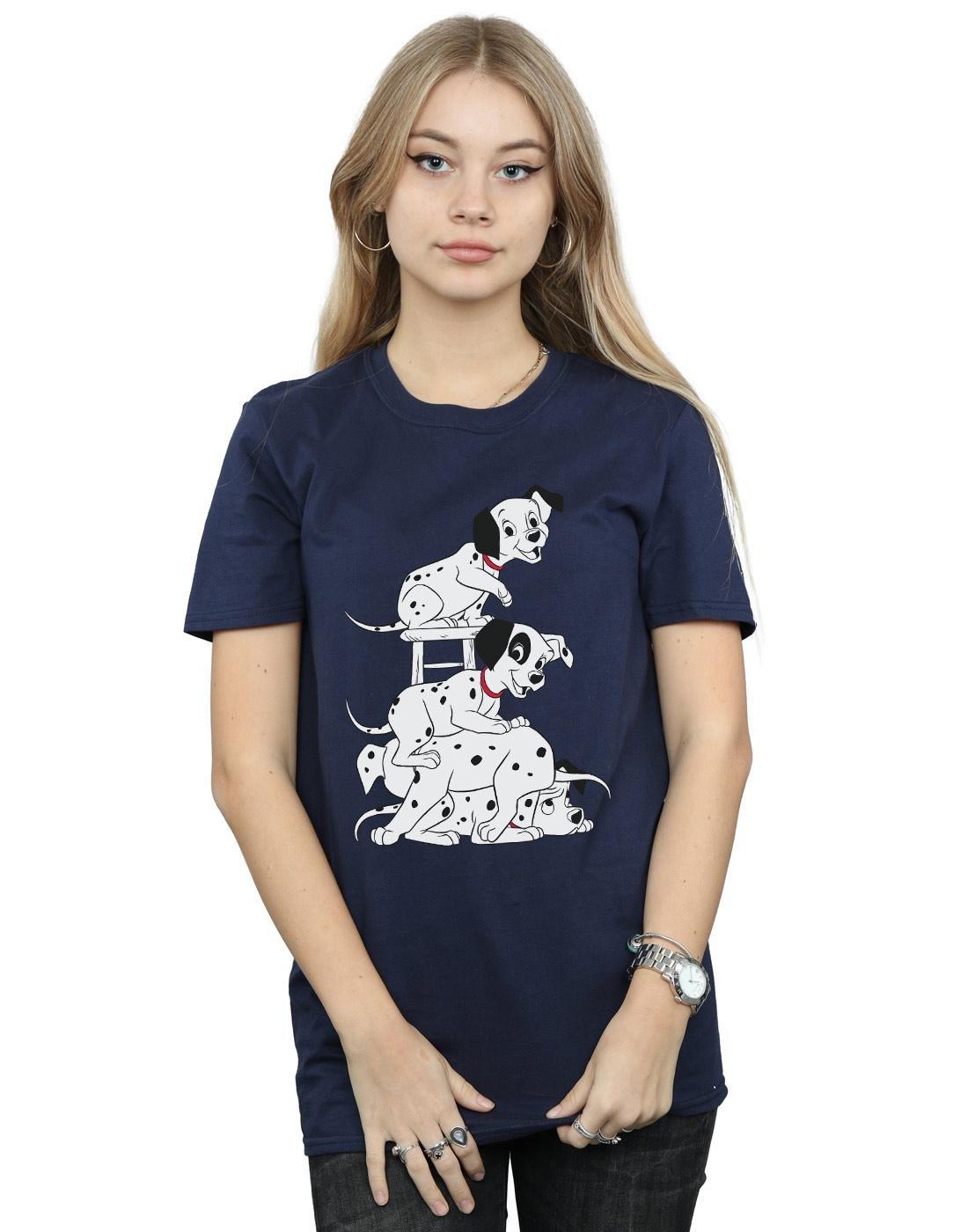 101 Dalmatians 101 Dalmatians Puppy Stack T-Shirt  
