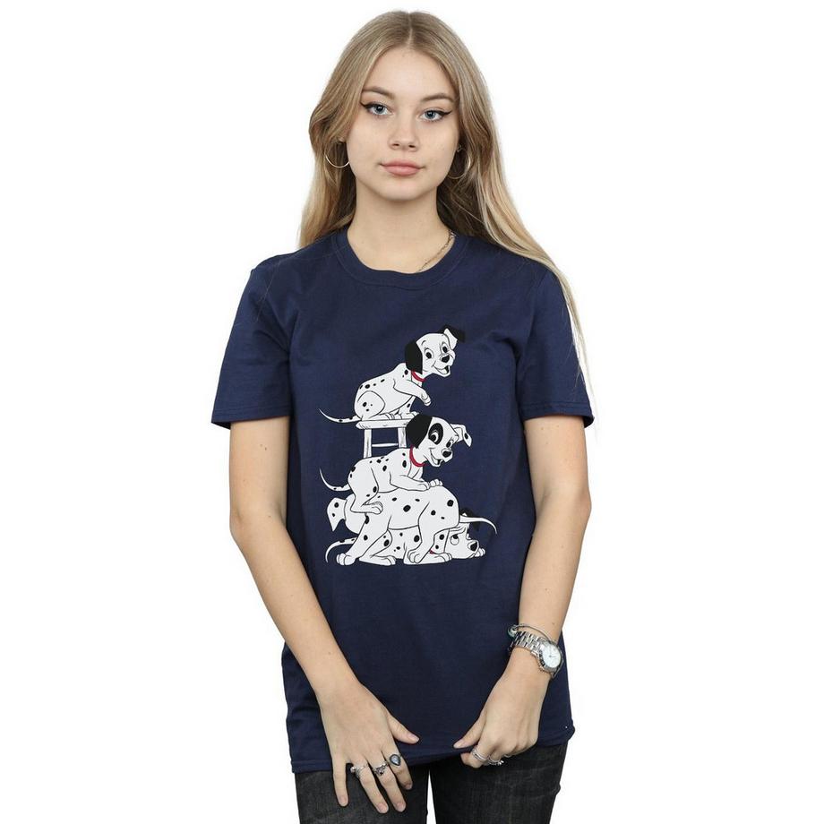 101 Dalmatians 101 Dalmatians Puppy Stack T-Shirt  