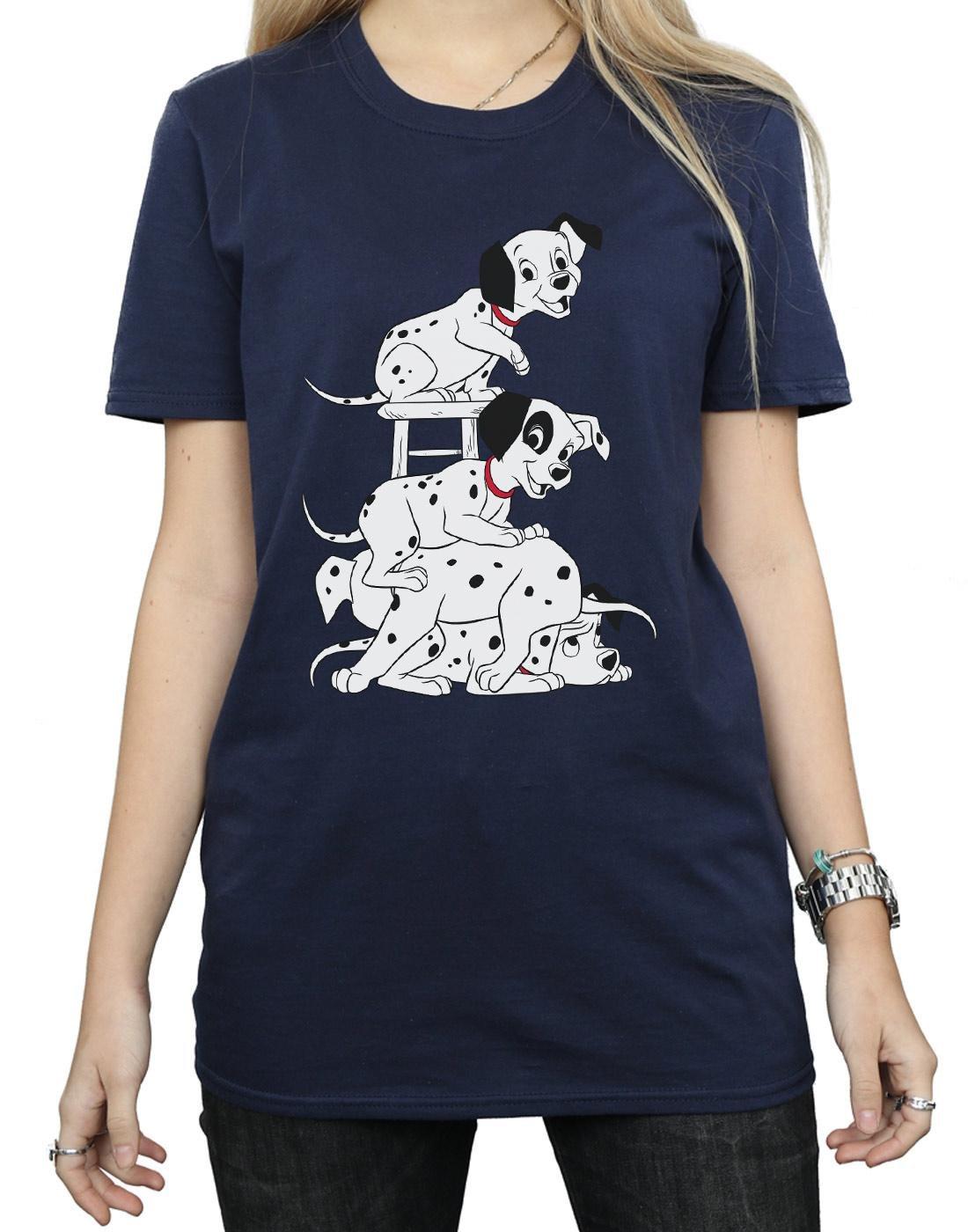 101 Dalmatians 101 Dalmatians Puppy Stack T-Shirt  