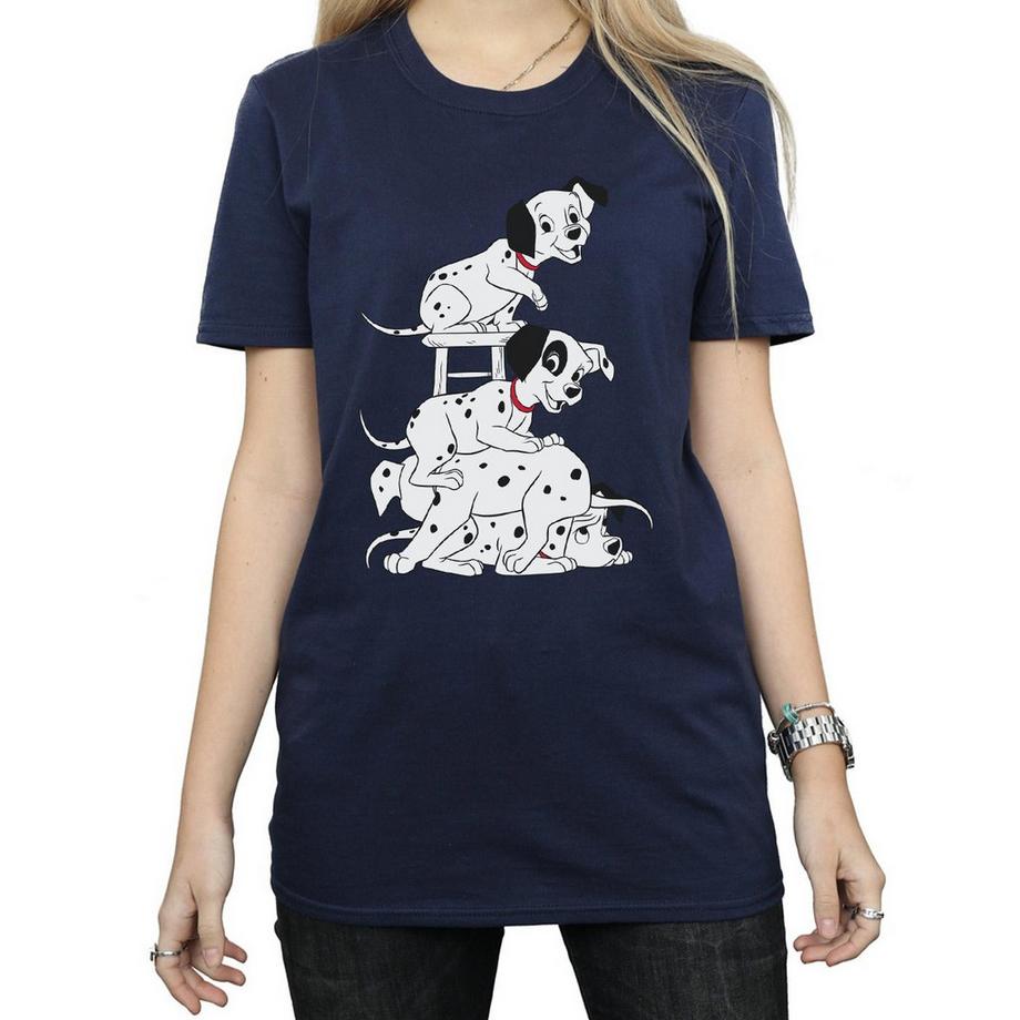 101 Dalmatians 101 Dalmatians Puppy Stack T-Shirt  