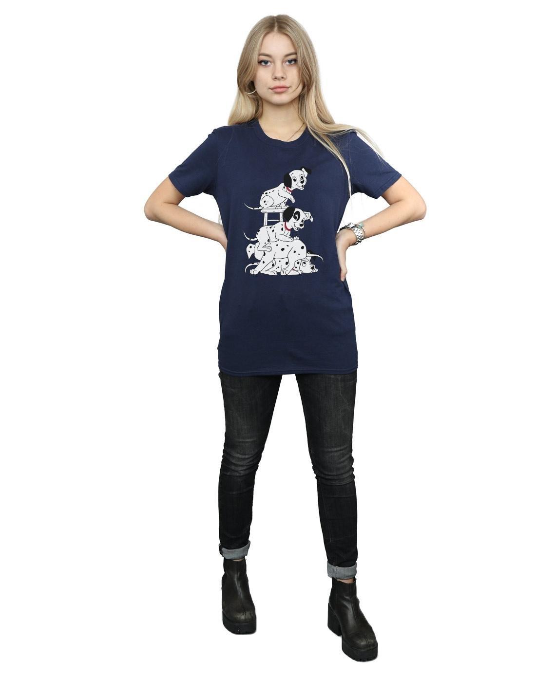 101 Dalmatians 101 Dalmatians Puppy Stack T-Shirt  