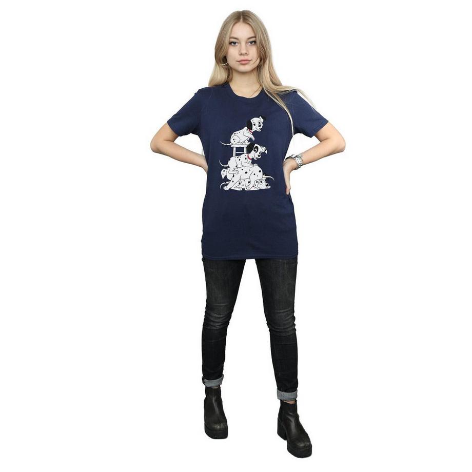 101 Dalmatians 101 Dalmatians Puppy Stack T-Shirt  