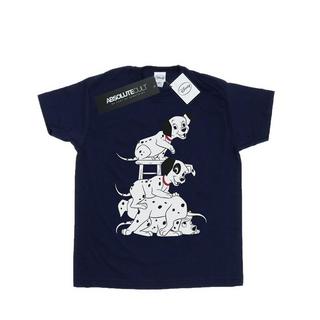 101 Dalmatians 101 Dalmatians Puppy Stack T-Shirt  