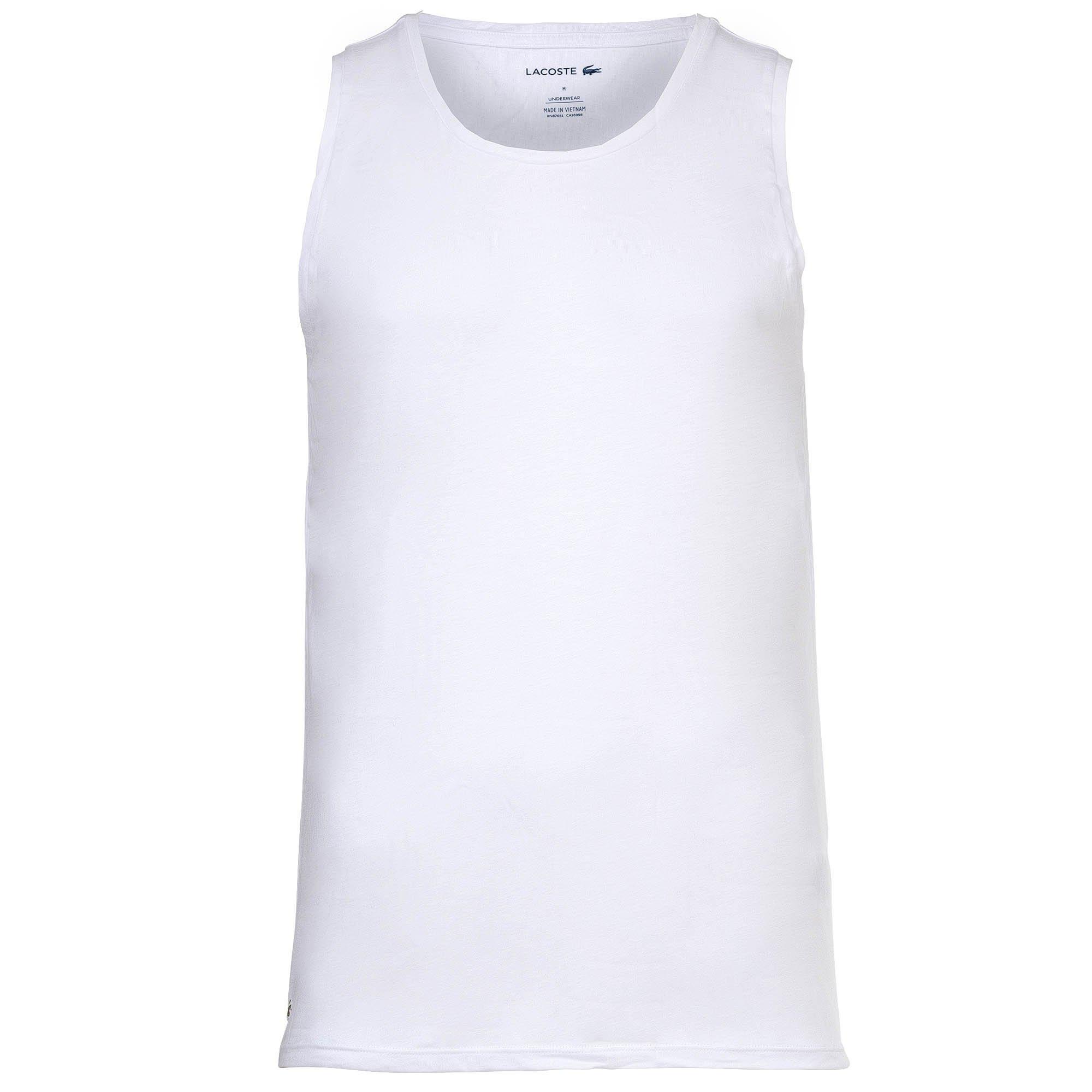 LACOSTE Figurbetontes Unterhemd 3er Pack  