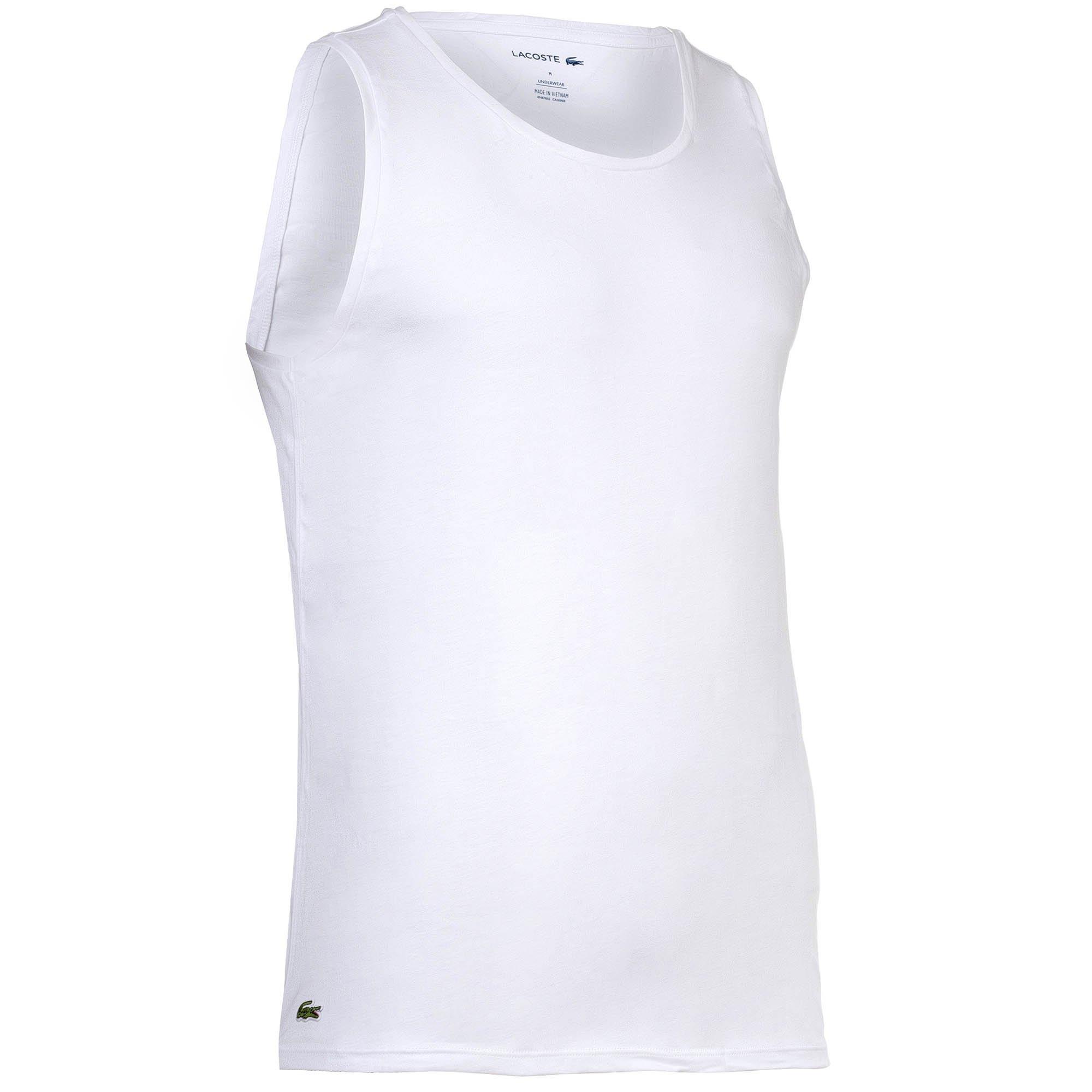 LACOSTE Figurbetontes Unterhemd 3er Pack  