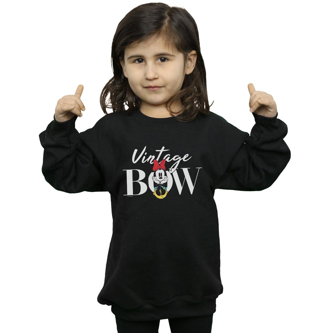 Disney  Minnie Mouse Vintage Bow Sweatshirt 