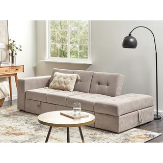 Beliani Schlafsofa aus Polyester Modern FALSTER  