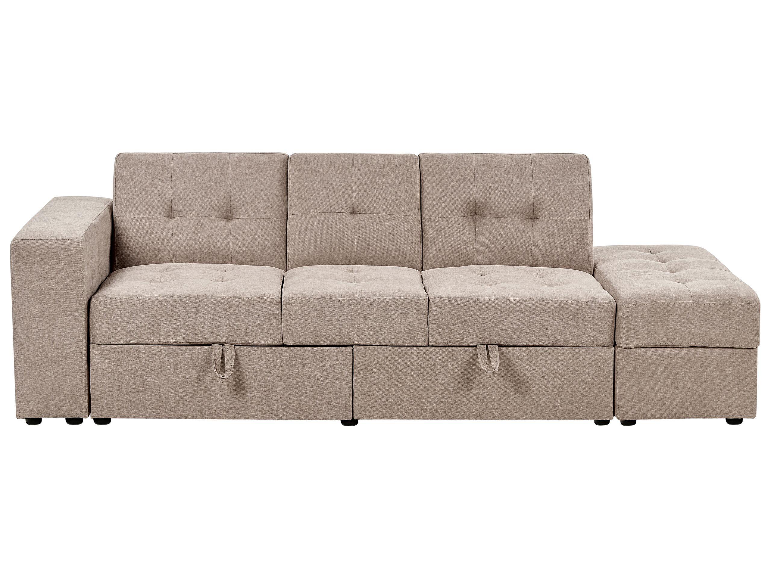 Beliani Schlafsofa aus Polyester Modern FALSTER  