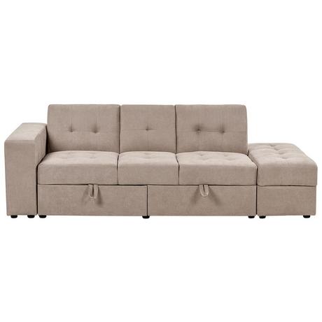 Beliani Schlafsofa aus Polyester Modern FALSTER  