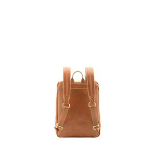 Viola Castellani Schwarzer Lederrucksack  