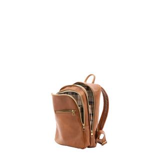 Viola Castellani Schwarzer Lederrucksack  