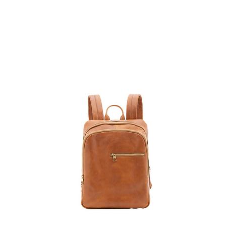 Viola Castellani Schwarzer Lederrucksack  