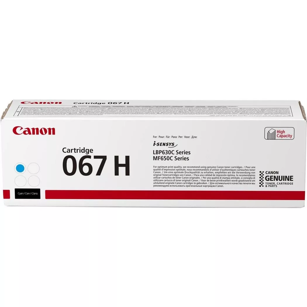 Canon – Toner 067H 5105C002 Cyan, One Size