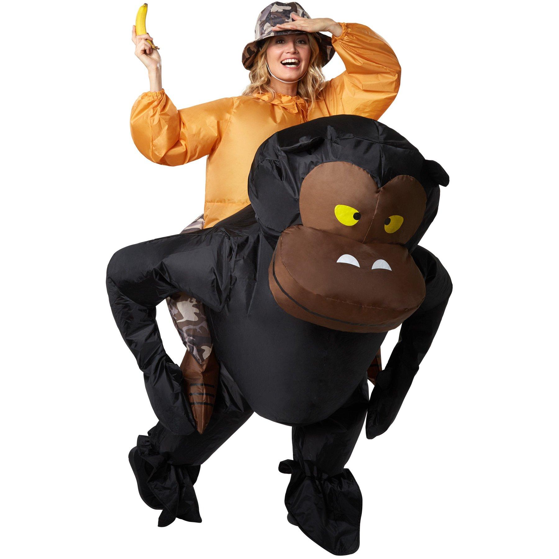 Tectake  Costume autogonflant chasseur de gros gibier 